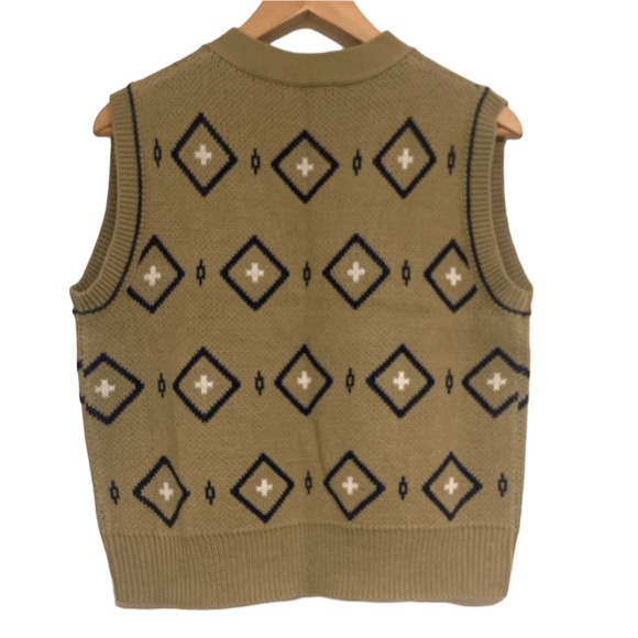 Dazy Oversize V-neck Vest EUC - Picture 2 of 8